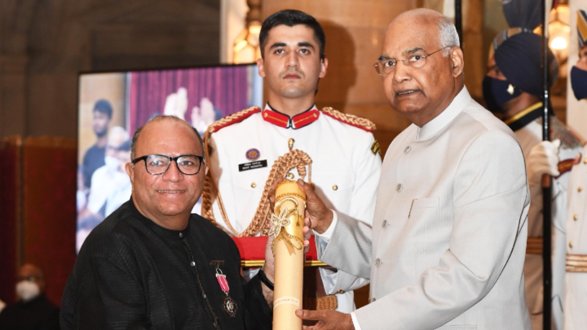 Padma Awards 2022: Chandraprakash Dwivedi conferred with Padma Shri by President of India