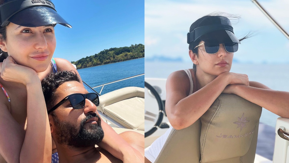 1200px x 675px - Katrina Kaif, Vicky Kaushal's romantic pics from beach vacation leaves fans  wanting for more! | Celebrities News â€“ India TV