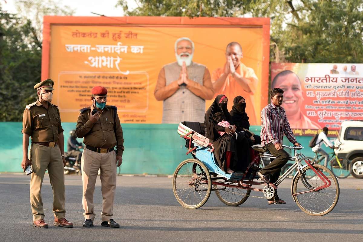 Roads repaired, grills painted -- How Lucknow gears up for Yogi Adityanath's swearing-in