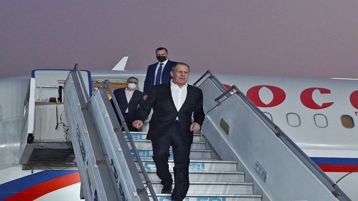 Russian Foreign Minister Sergey Lavrov begins two-day visit to India amid Ukraine conflict