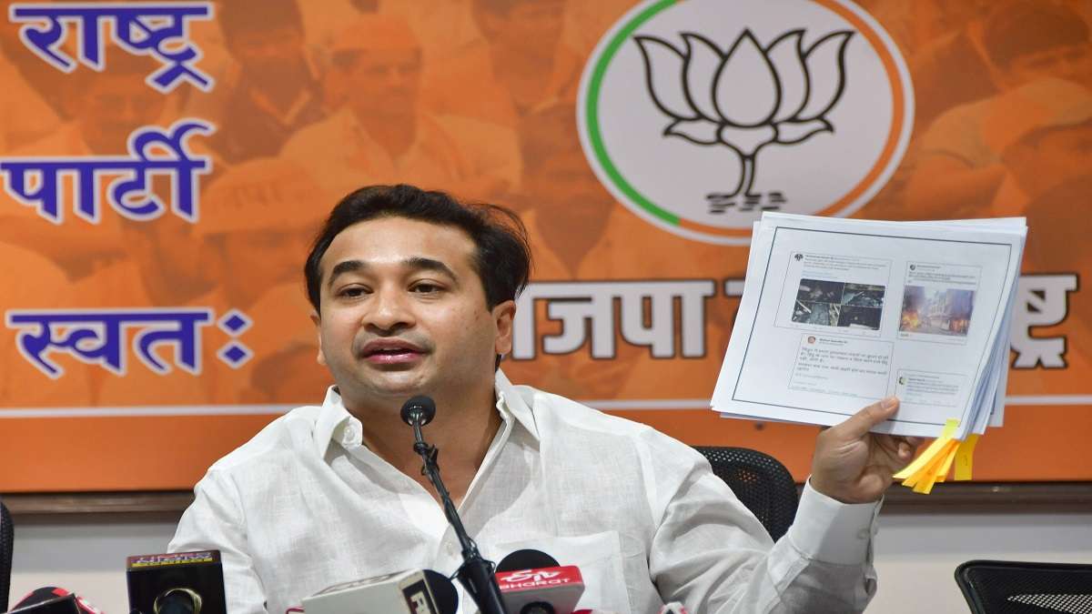 FIR against Maharashtra BJP MLA Nitesh Rane, his brother for remarks against Sharad Pawar