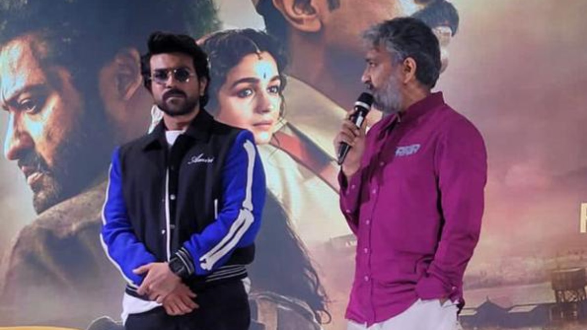 RRR: SS Rajamouli speaks about the epic introduction scene of Ram Charan