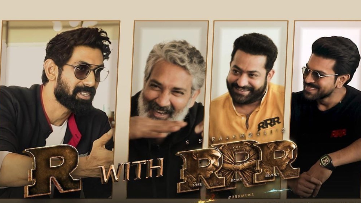 Rana Daggubatti hosts RRR team: Jr NTR, Ram Charan speak about Rajamouli's rise after Baahubali