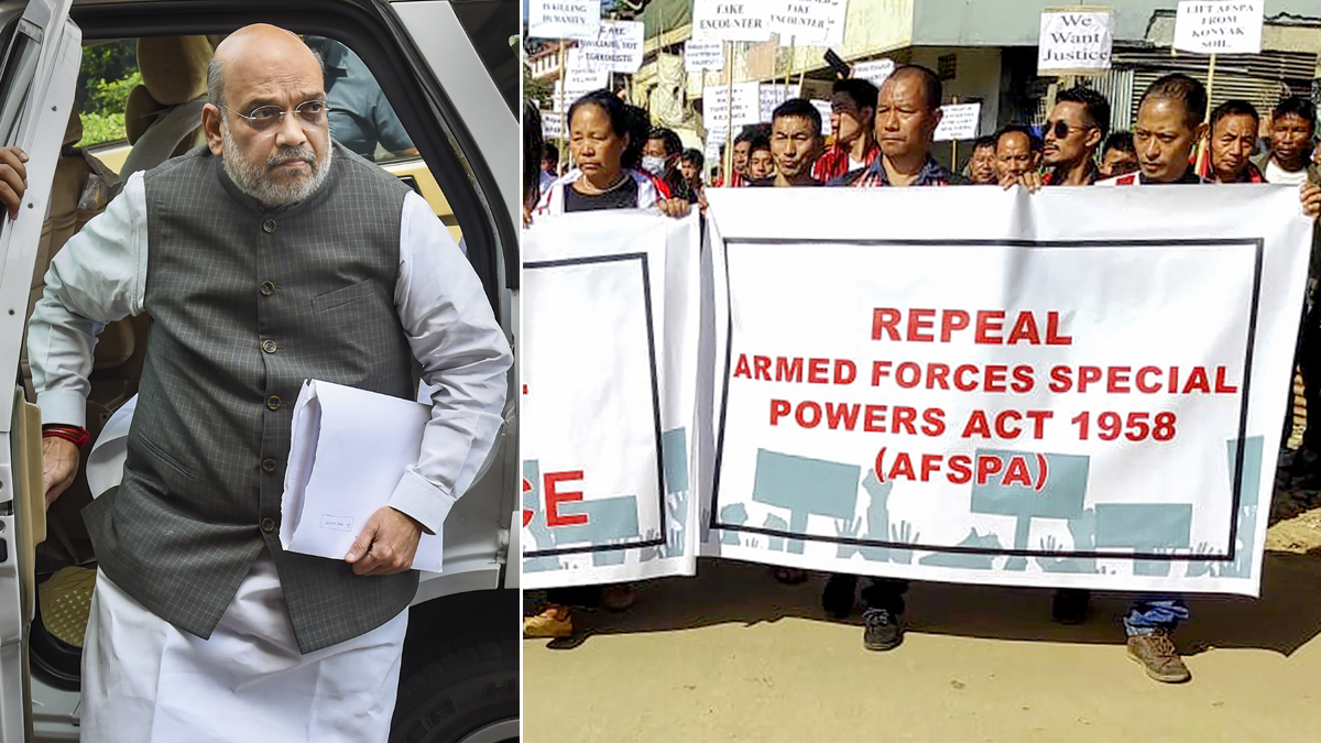 AFSPA areas to be reduced in Assam, Nagaland and Manipur: Amit Shah