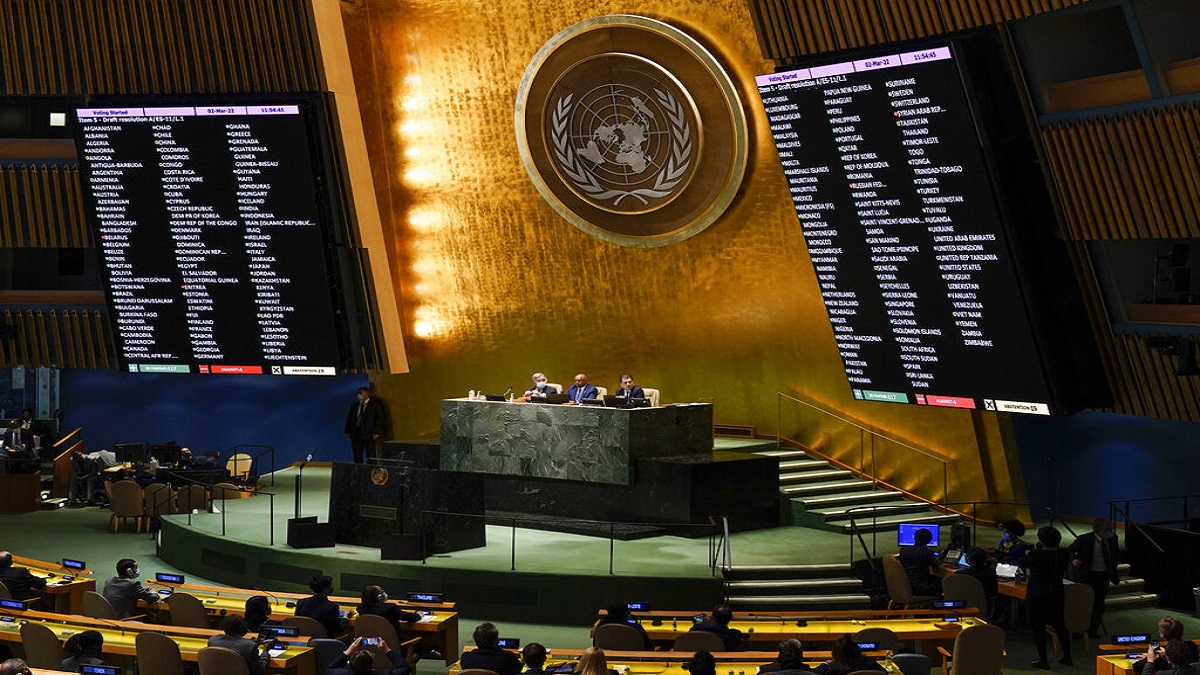 Russia Ukraine War India Abstains Unga Resolution That Deplore Russia Aggression Against Kyiv