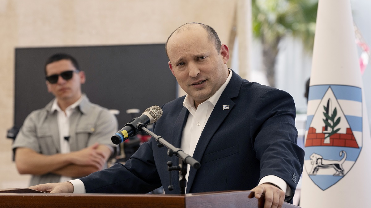 Israel's Prime Minister Naftali Bennett&nbsp;