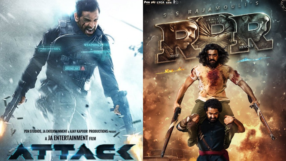 Box Office: John Abraham's 'Attack' struggles for growth while Ram Charan, Jr NTR's 'RRR' remains excellent