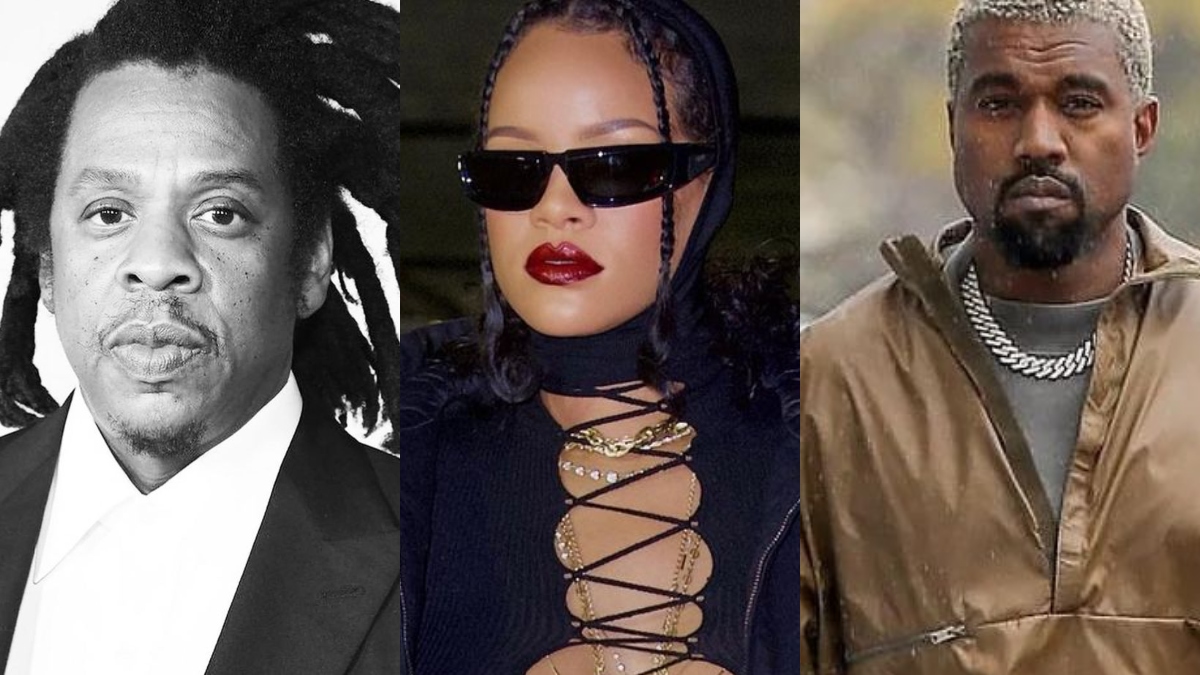 Kanye West, JAY-Z & Rihanna's 2022 Net Worths Revealed