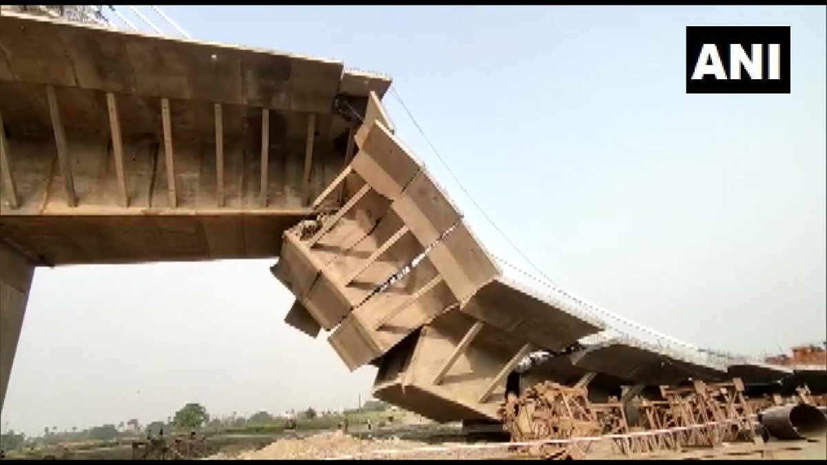 Bihar Under Construction Bridge Worth Rs 1710 Cr Collapses In ...