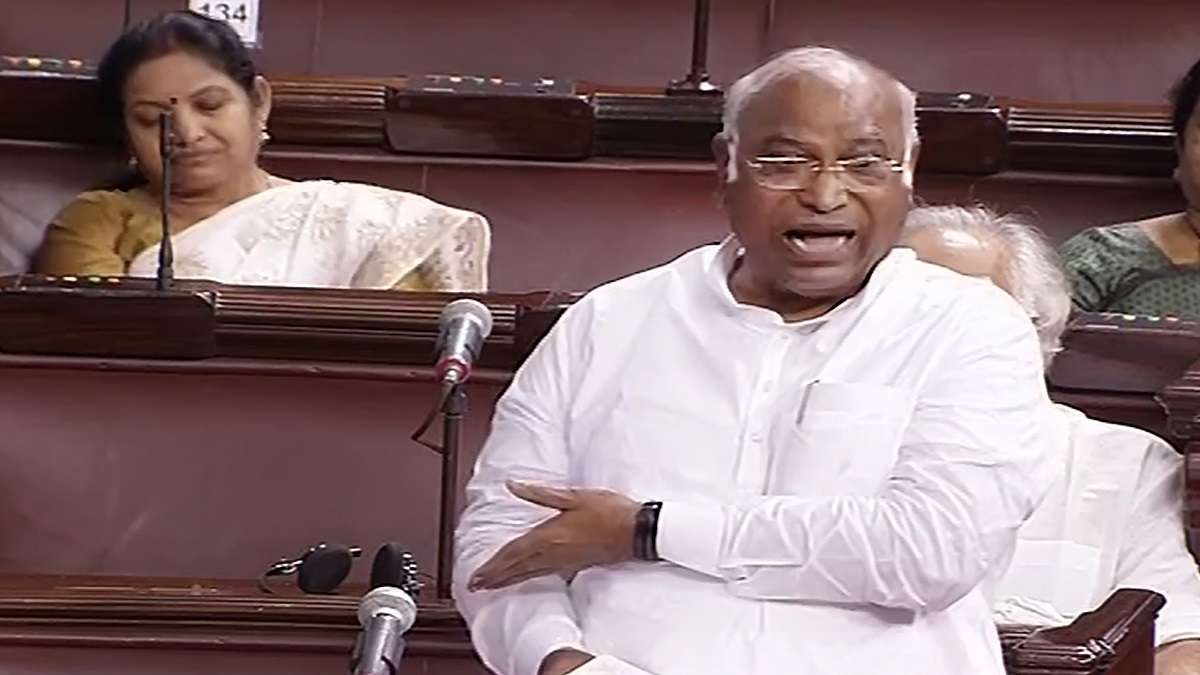 Mallikarjun Kharge records statement with Enforcement Directorate in ...