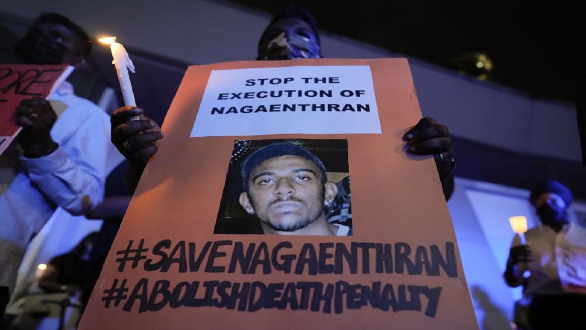 Singapore Executes Mentally Disabled Indian Origin Malaysian Drug