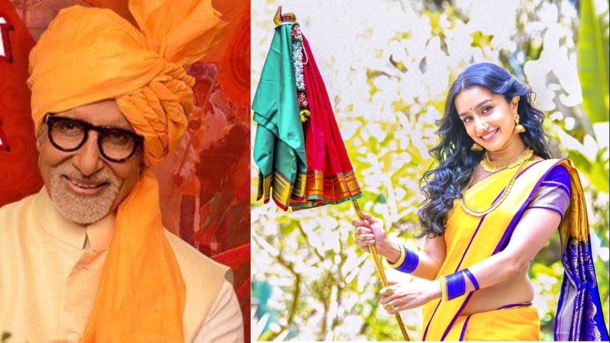 Gudi Padwa 2022: Amitabh Bachchan, Jr NTR, Shraddha Kapoor, Ajay Devgn and other celebs wish fans