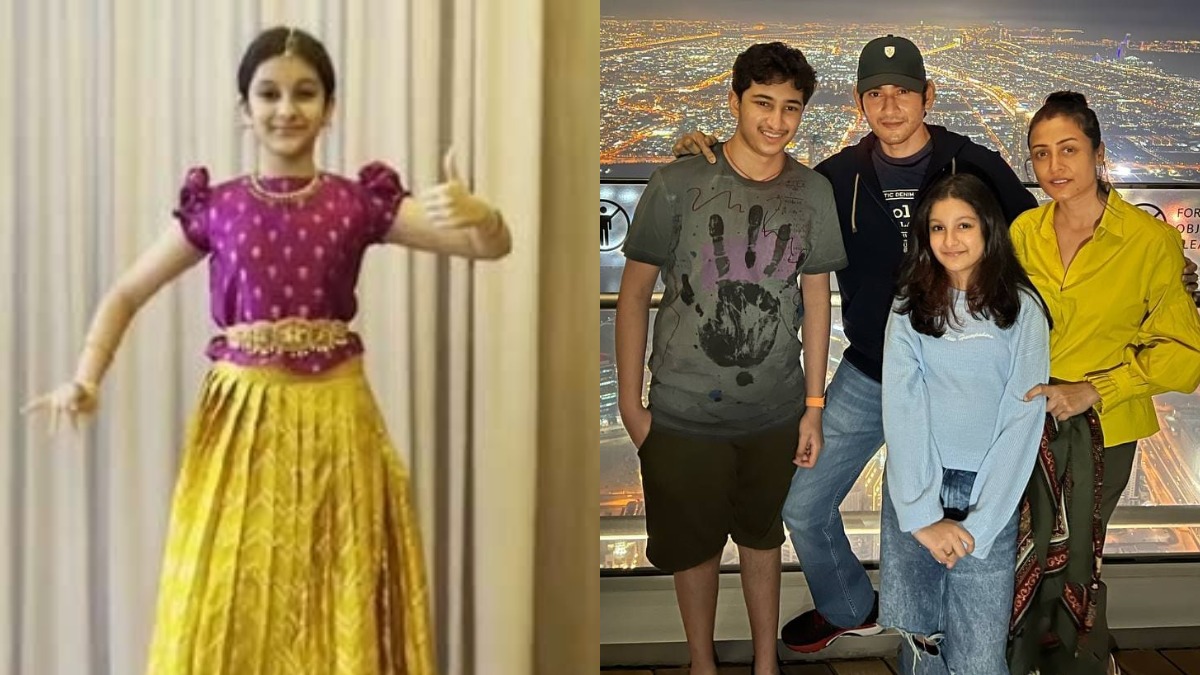 Speechless! Mahesh Babu, Namrata Shirodkar share daughter Sitara’s Kuchipudi dance video