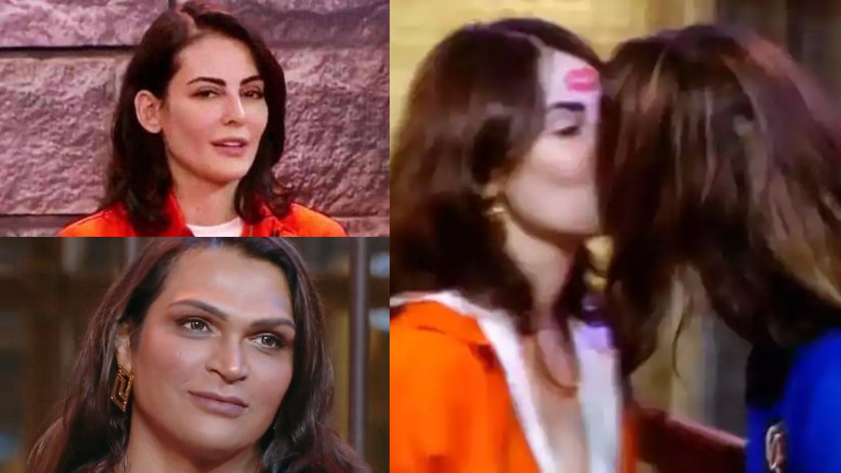 Lock Upp: Mandana Karimi, Saisha Shinde lock lips on Kangana Ranaut's show; video of steamy kiss goes viral