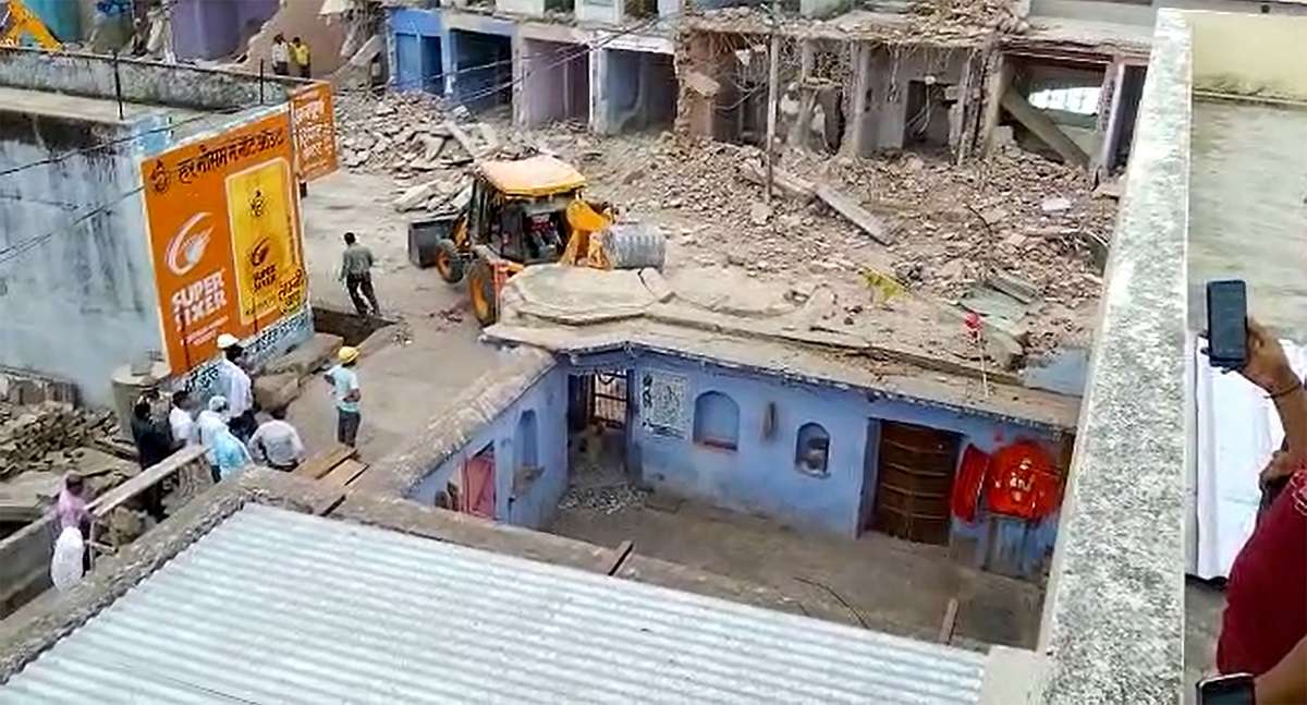 Alwar temple demolition: 3 officials, including Rajgarh SDM, suspended