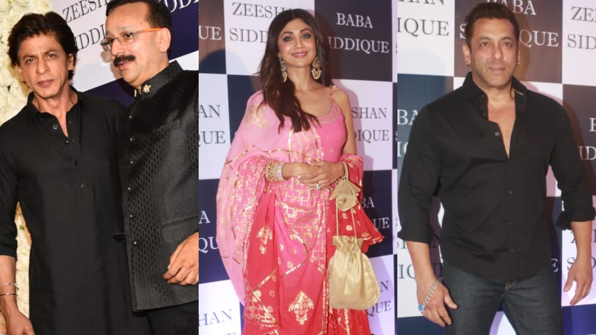 Baba Siddique's Iftaar party: Shah Rukh Khan, Salman Khan and family, Shilpa Shetty and others attend