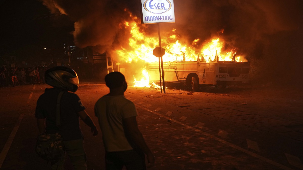 Sri Lanka crisis: Protest outside President's house turns violent; country runs out of diesel