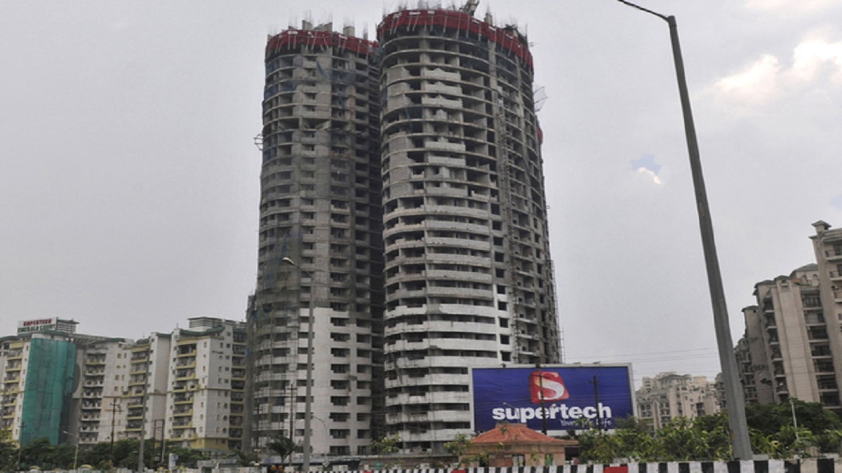 Supertech twin towers demolition: Test blast tomorrow, residents advised to stay indoors