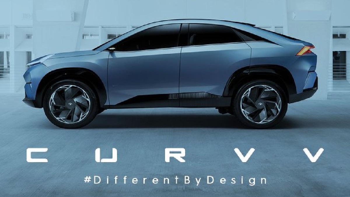 Tata Curvv first look electric SUV concept car price launch date 