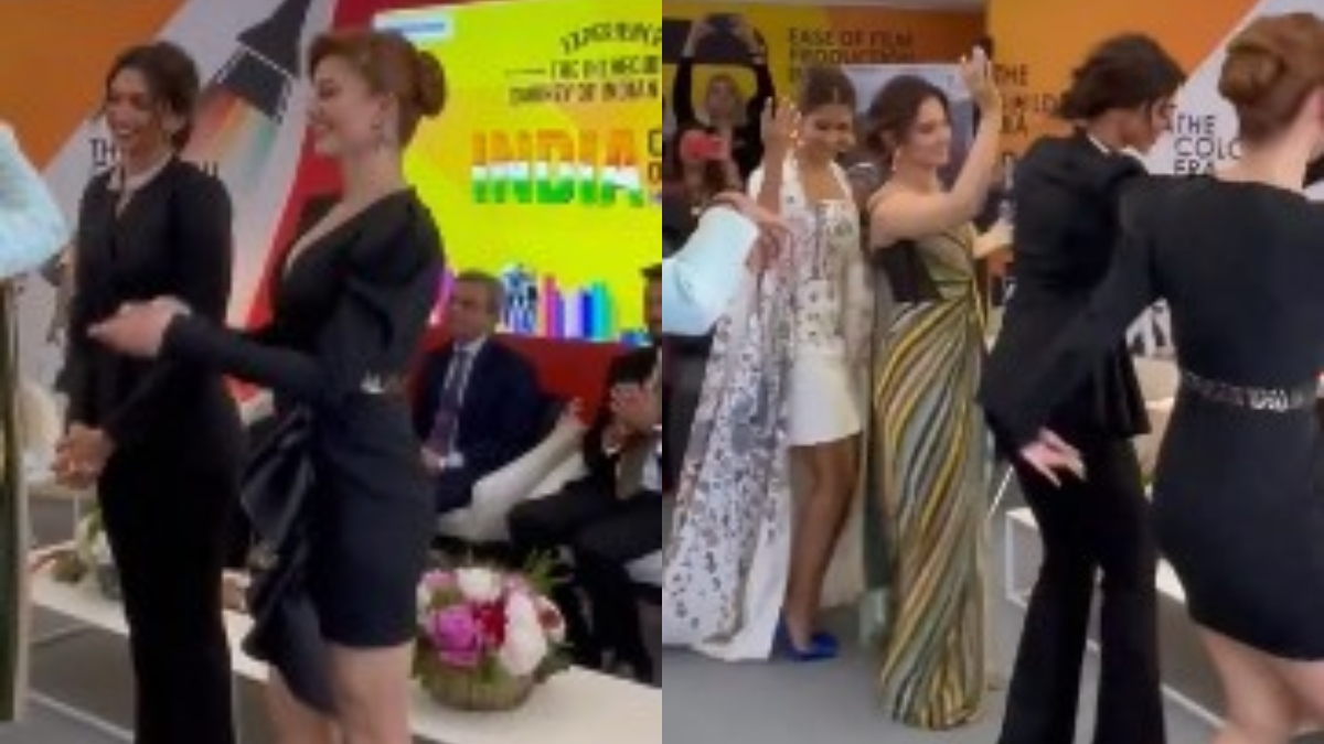 Cannes 2022 Day 2: Hina Khan Looks Red Hot, Pooja Hegde Opts For Feathers,  Tamannaah Bhatia Shines In Black - India Is Game On!
