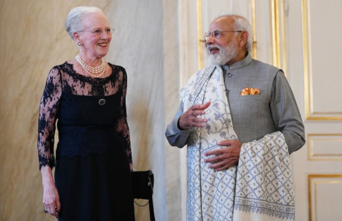 Queen of Denmark Margrethe II extends warm reception to PM Modi in Copenhagen