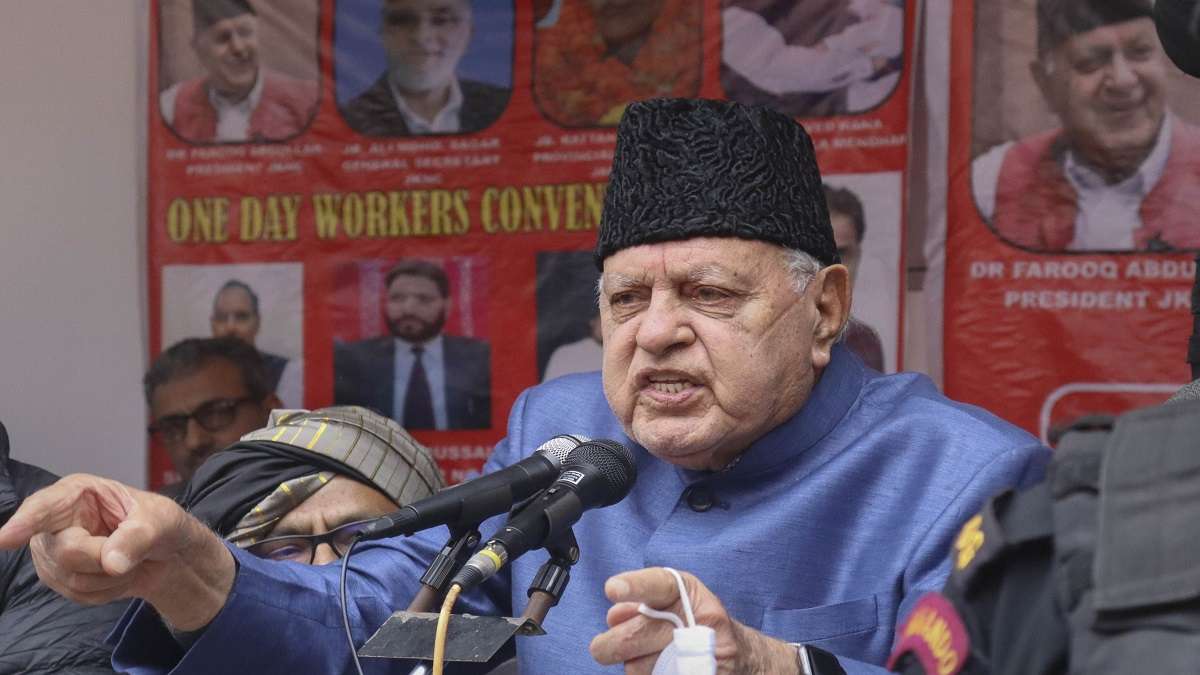 'There cannot be peace in J&K until...': Farooq Abdullah slams Centre | WATCH