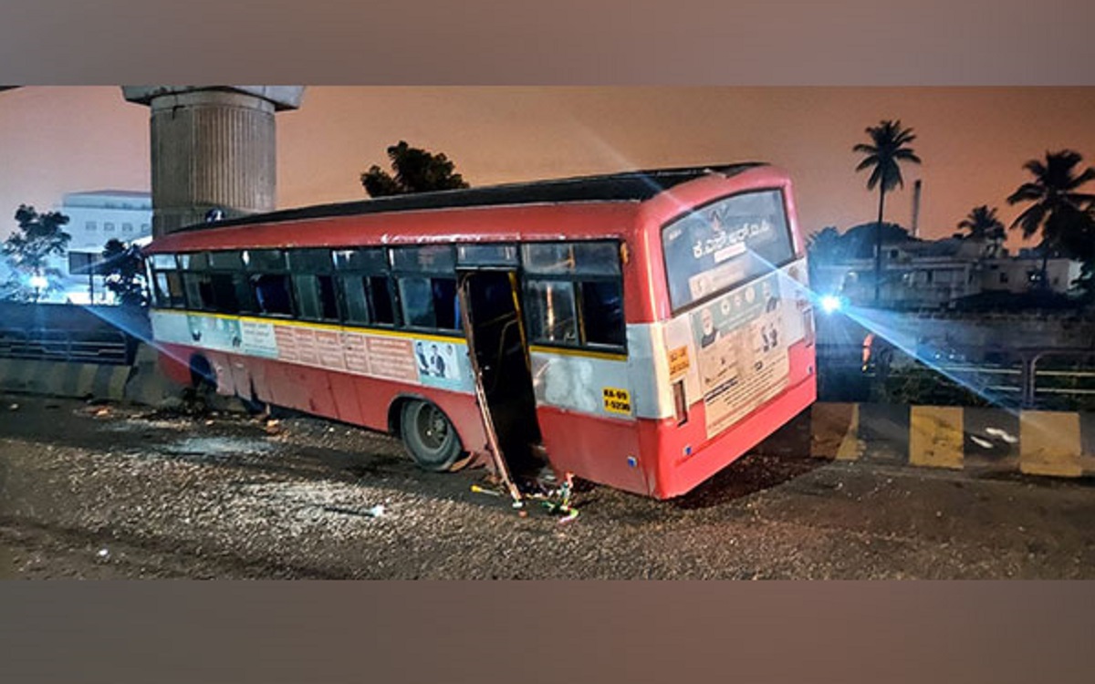 29 injured, 4 critical in Bengaluru KSRTC bus accident