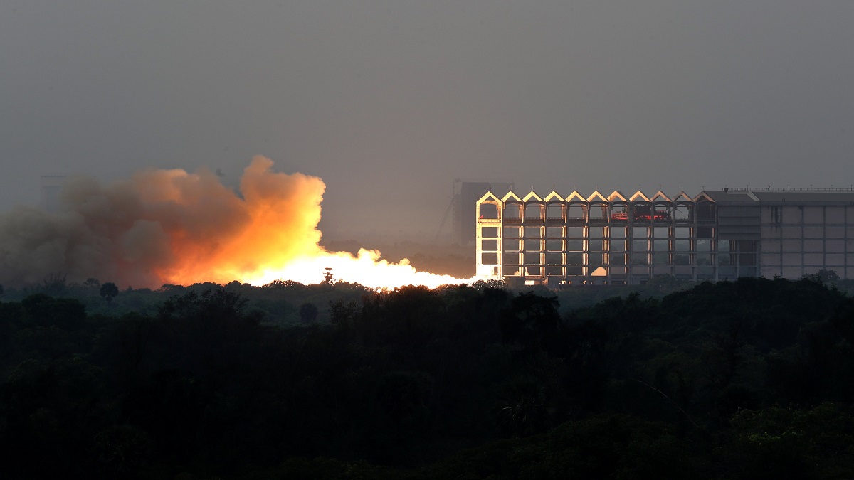 ISRO successfully carries out static test of Gaganyaan rocket's booster