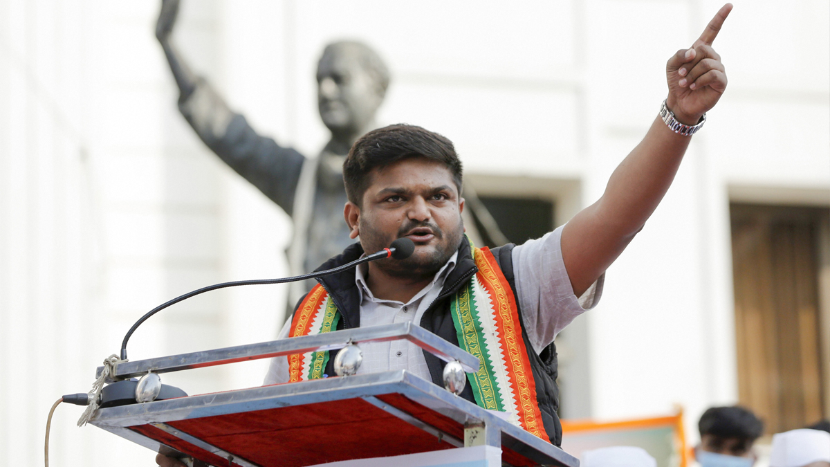 Hardik Patel, Gujarat Congress working president, resigns from party ahead of Assembly polls