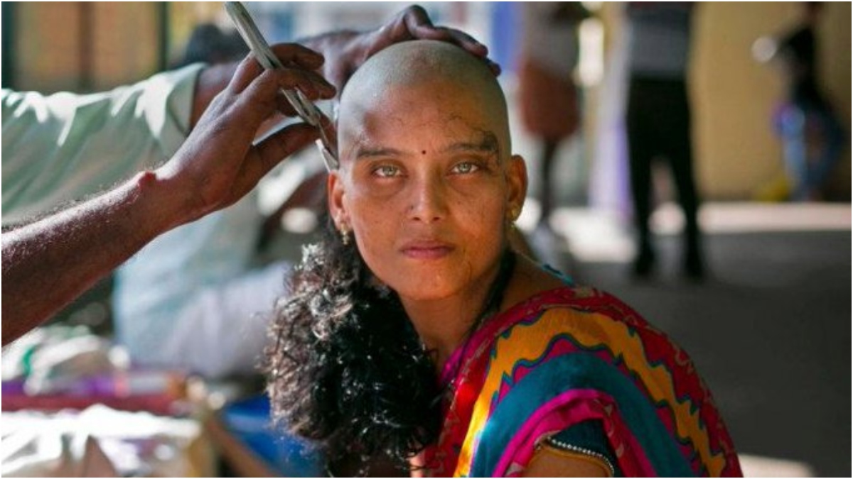 Tirupati hair offering procedure