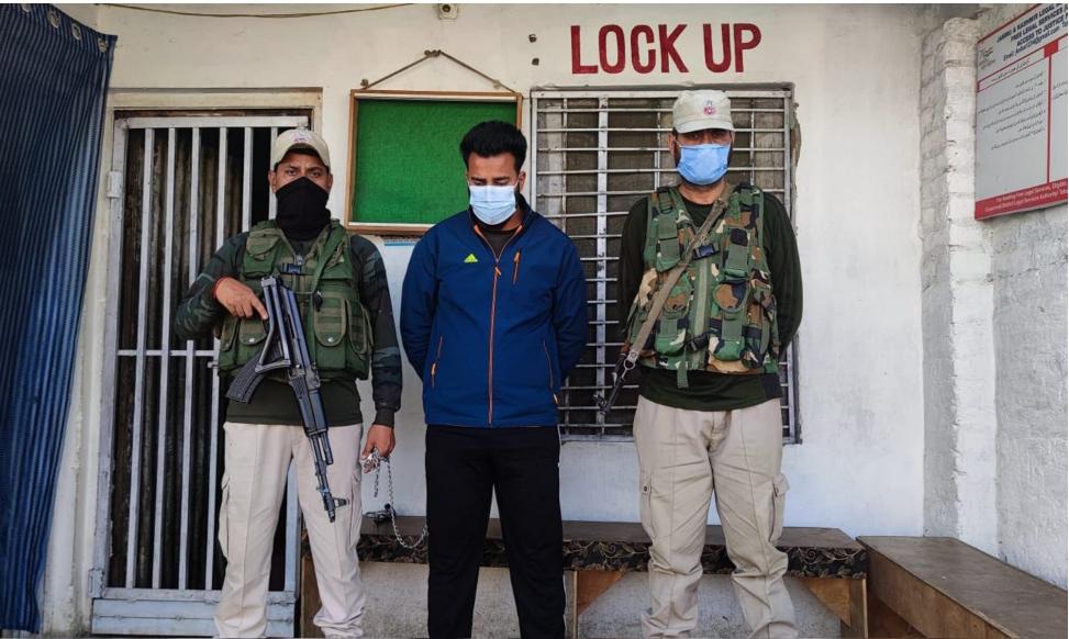 Arms and ammunition including one pistol, one pistol magazine, 51 rounds of 9mm and two hand grenades were recovered from his possession.