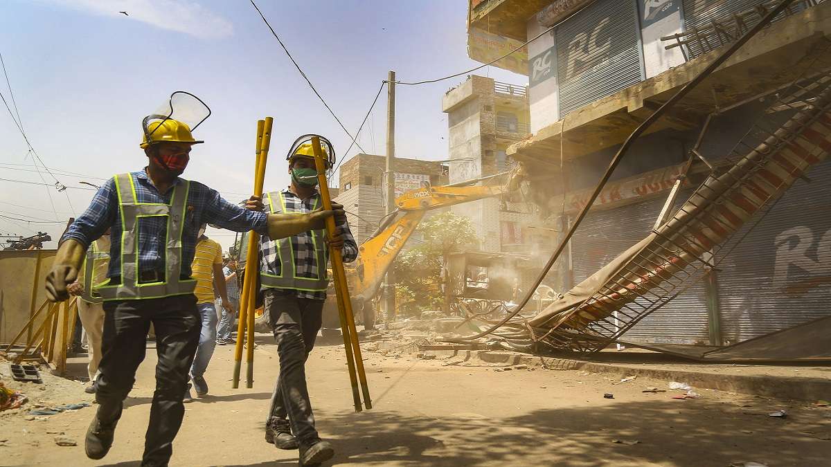 'Unwarranted communal colour' given to Jahangirpuri demolition drive: NDMC tells SC