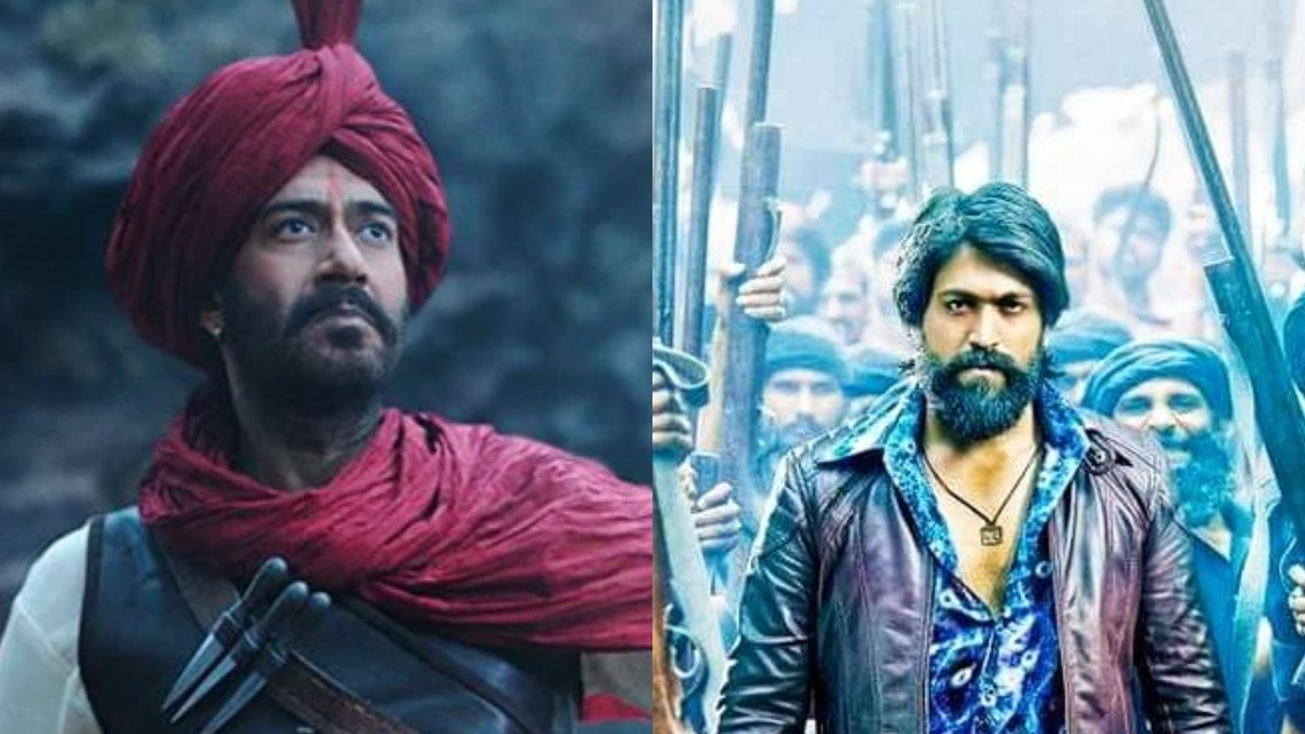 KGF Chapter 2 starring Yash surpasses Rs 1200 cr globally; beats lifetime collections of Ajay Devgn's Tanhaji