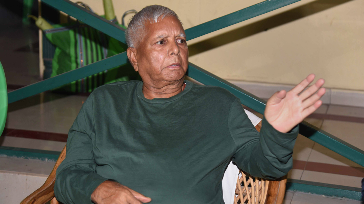 BJP instigating people on loudspeaker, Hanuman Chalisa issues: Lalu Prasad Yadav