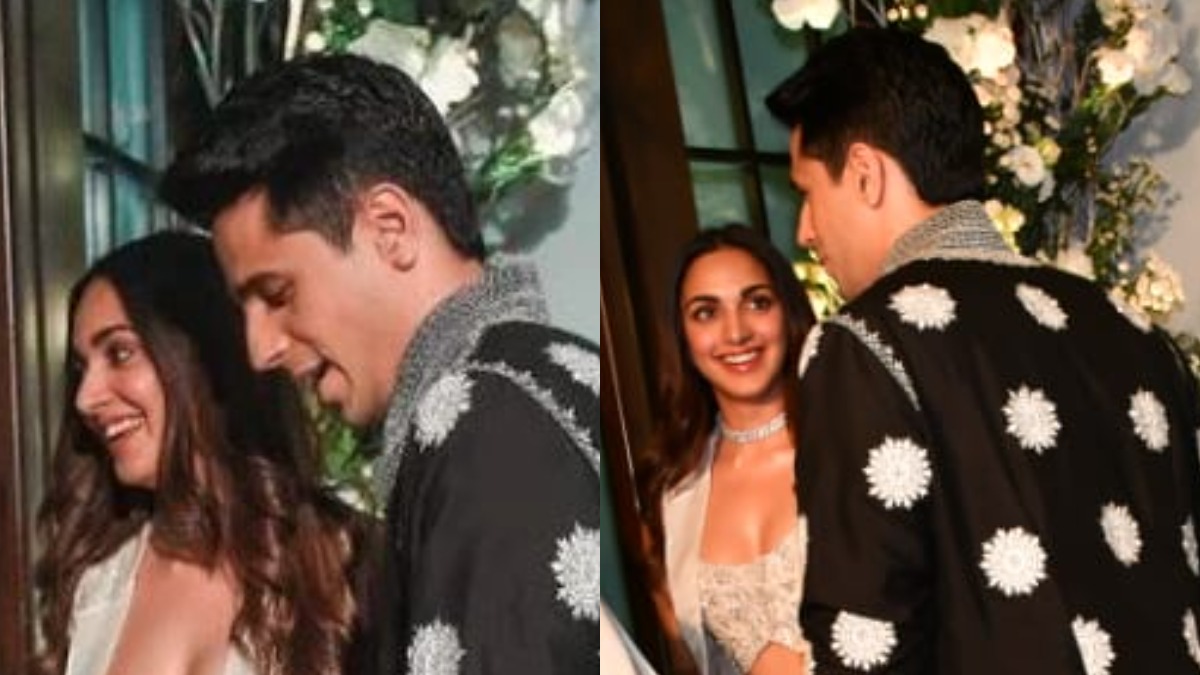 Kiara Advani flashes smile as she sees Sidharth Malhotra at Eid party ...