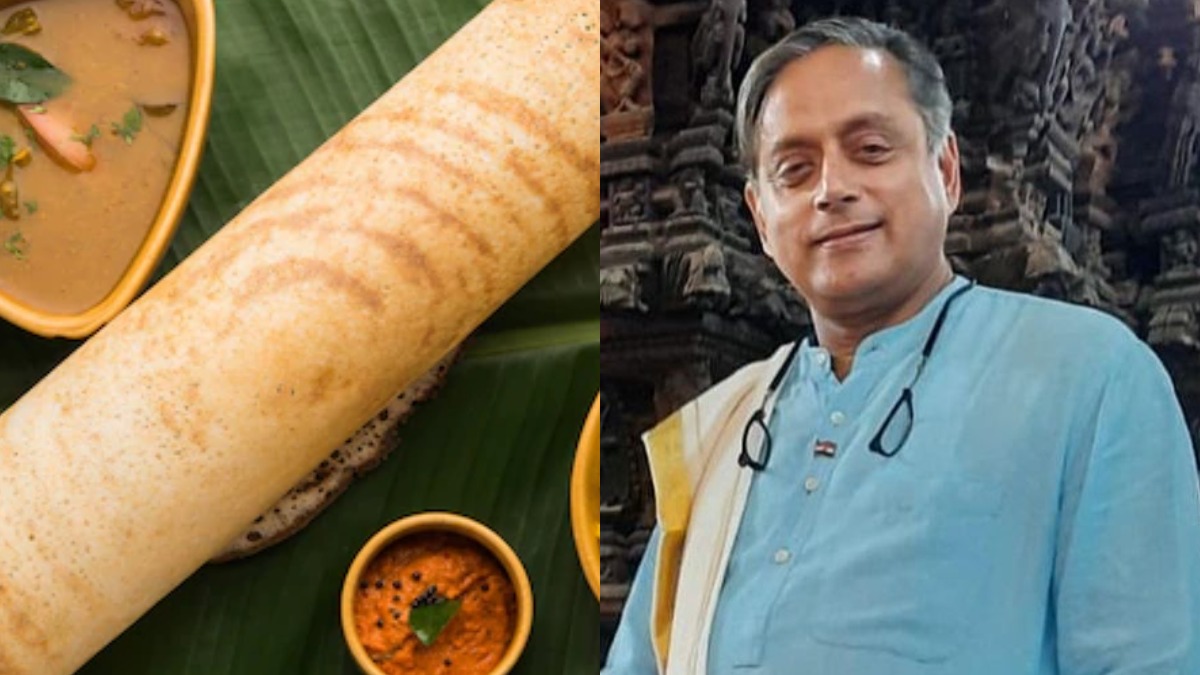 Shashi Tharoor pens poem after man's tweet about dosa made with 'egg water' at 'Chochi airport' goes viral