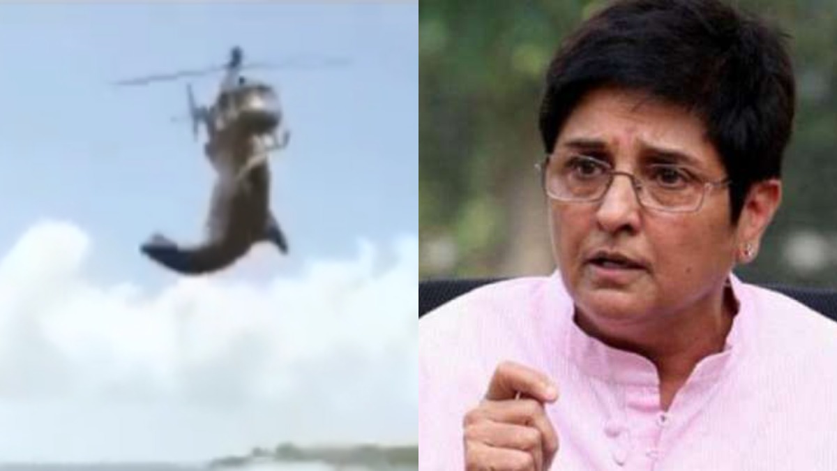 Kiran Bedi TROLLED for sharing 'rare video' of shark attacking chopper; defends herself saying...