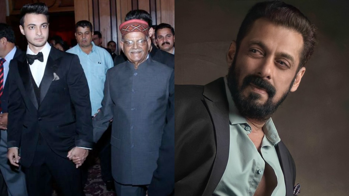 Salman Khan mourns the demise of Aayush Sharma's grandfather Pandit Sukh Ram Sharma