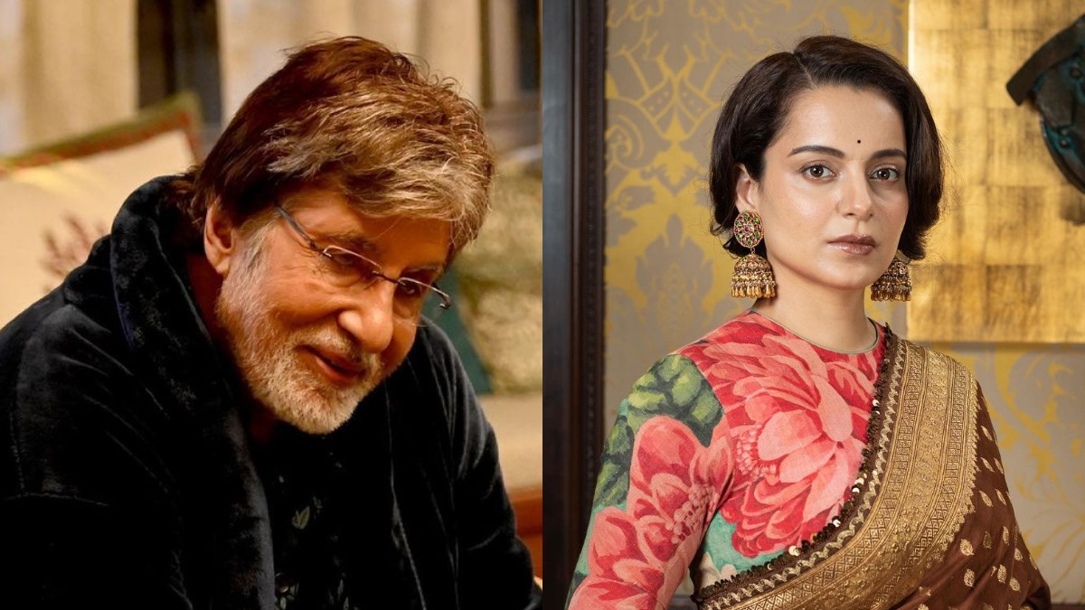 Kangana Ranaut breaks silence on Amitabh Bachchan deleting tweet on Dhaakad; 'Whose pressure will he have?'