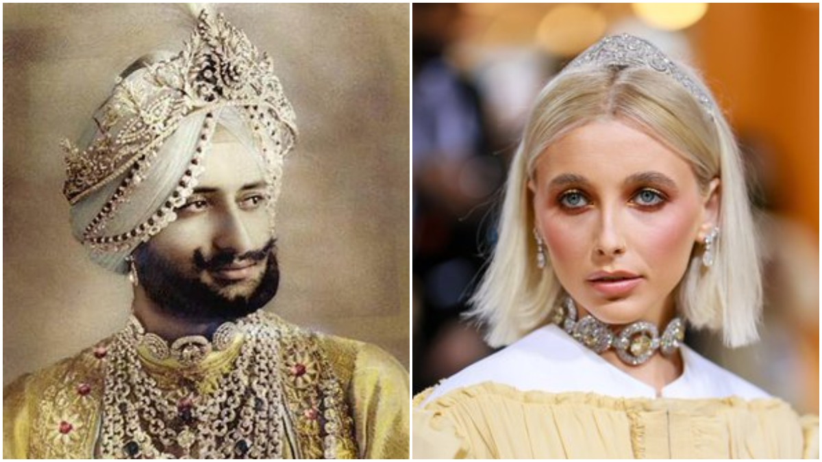 Netizens furious after Emma Chamberlain wears Indian King's lost