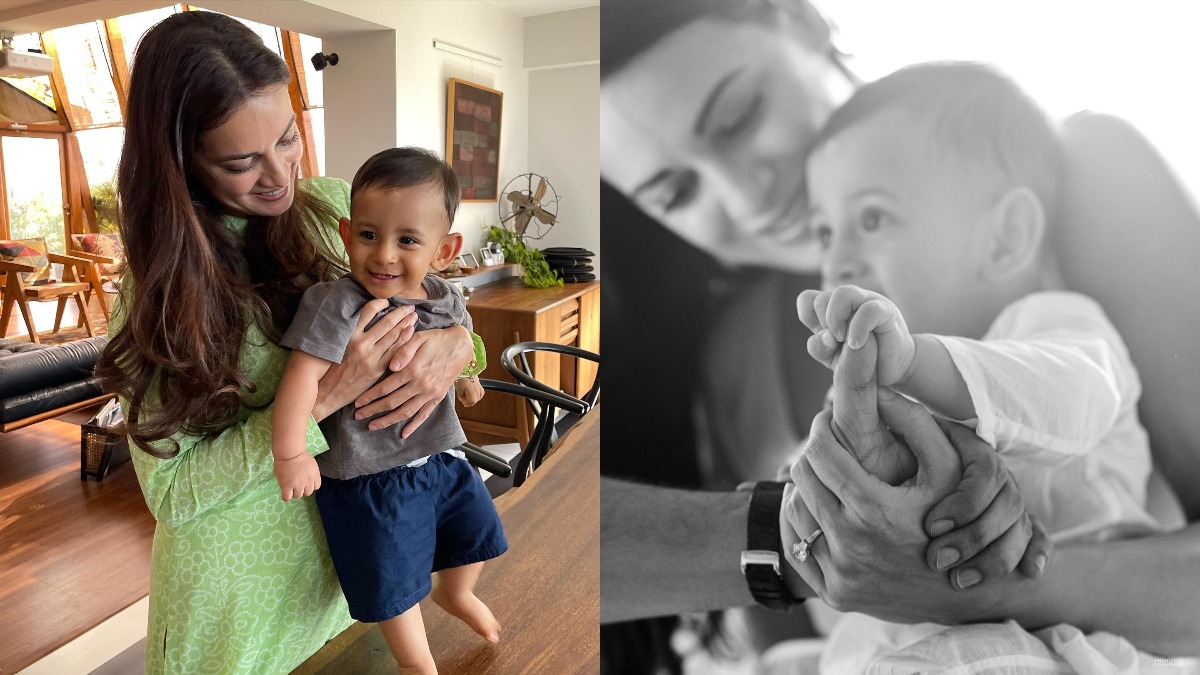 Dia Mirza pens emotional note on son Avyaan's first birthday; reveals he went through 2 life-saving surgeries