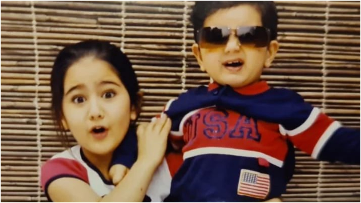 Have you seen this childhood pic of Sara Ali Khan and Ibrahim Ali Khan?