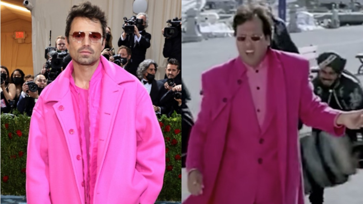 Sebastian Stan got inspired by Govinda for his Met Gala 2022 outfit ...