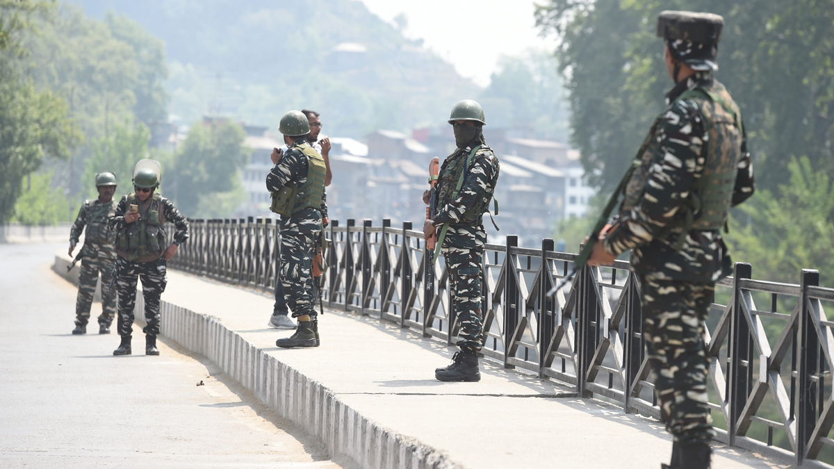 J&K: Three Hizbul Mujahideen terrorists killed in encounter near Amarnath Yatra route in Anantnag