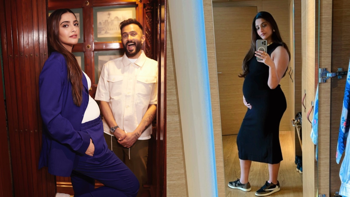 Sonam Kapur Xnxx Hd - Sonam Kapoor flaunts growing baby bump in NEW photos & Anand Ahuja has most  adorable reaction | PICS | Celebrities News â€“ India TV