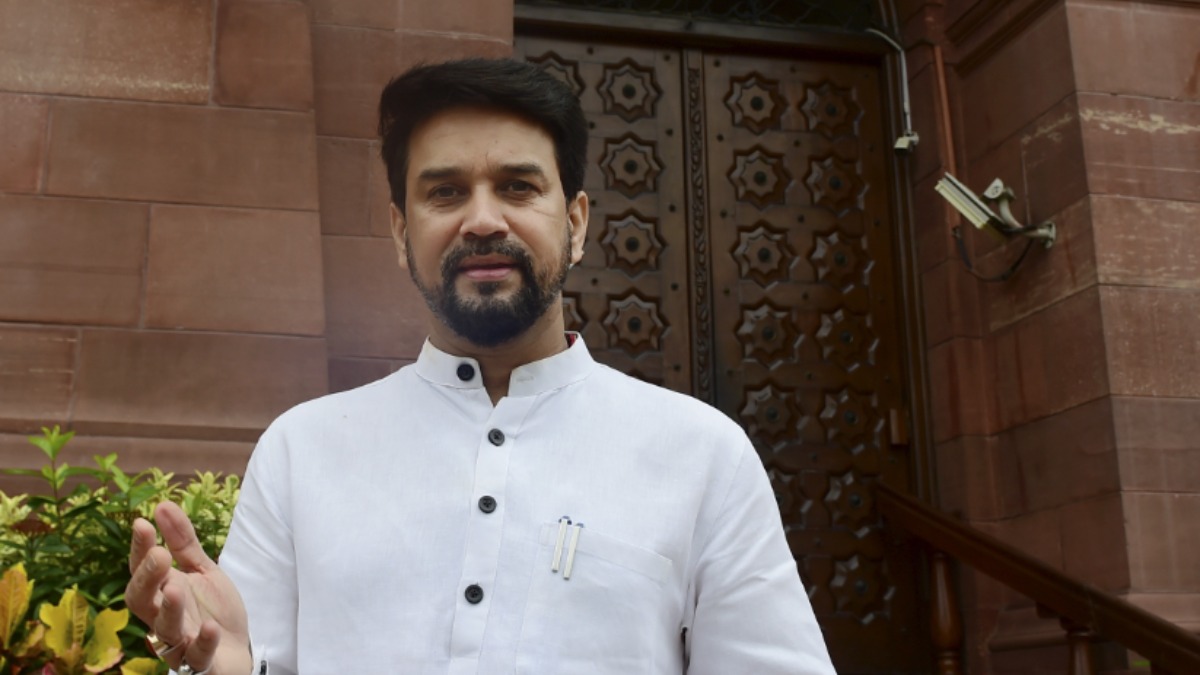 'Low level politics': Anurag Thakur takes a swipe at Kejriwal over targeted killings in J-K