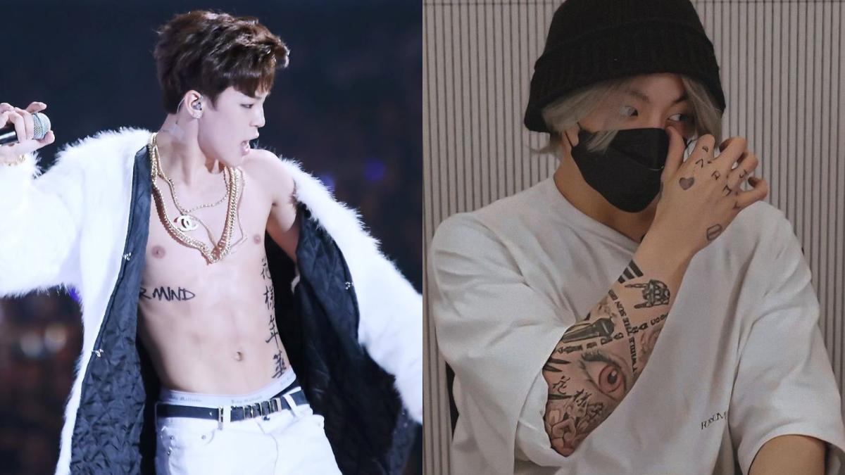 BTS members & their friendship tattoos: Know where RM, Suga, Jhope, Jimin,  Jungkook, Jin & V got inked | Photos | Celebrities News – India TV