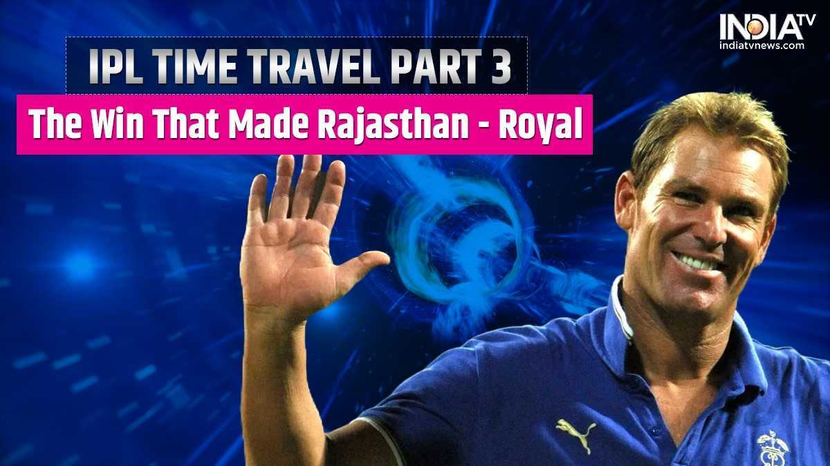 IPL Time Travel Part 3: The win that made Rajasthan - Royal