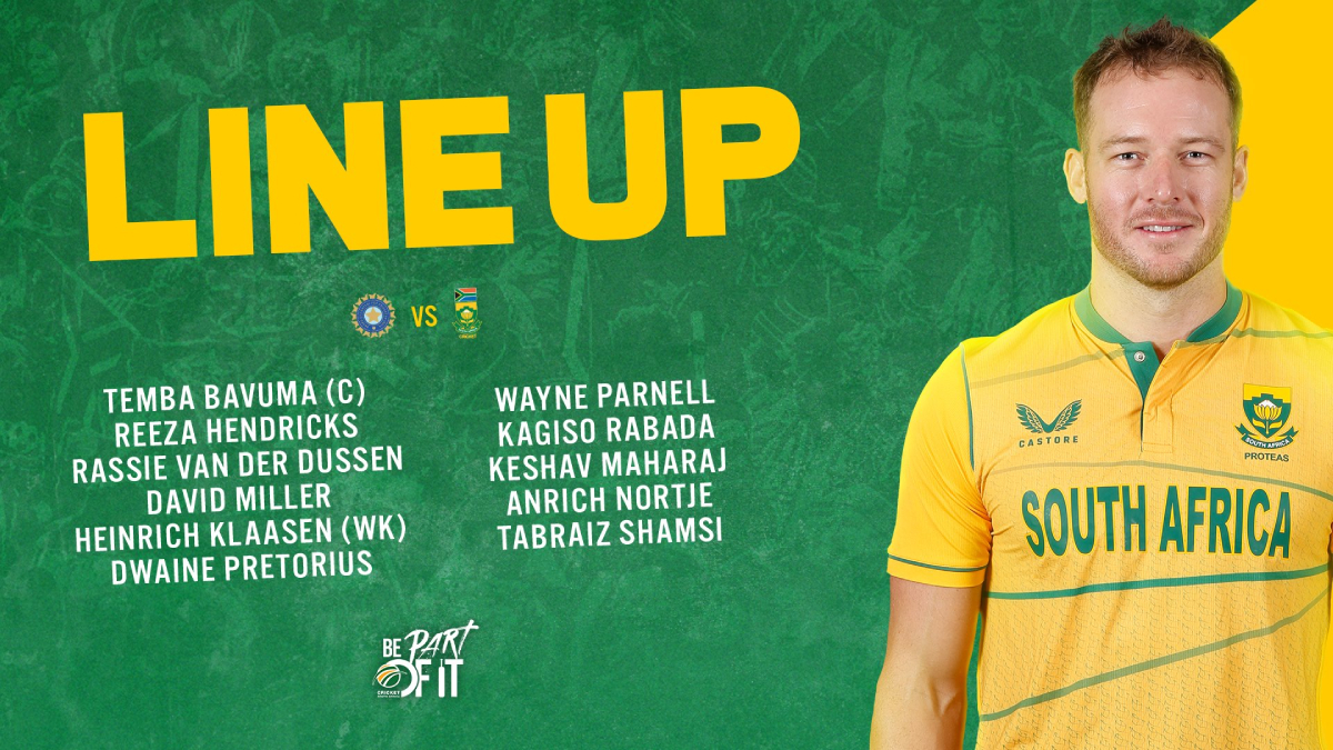 Ind Vs Sa 2nd T20i South Africa Wins Toss Puts India To Bat First Ind Vs Sa 2nd T20i South Africa Wins Toss Puts India To Bat First