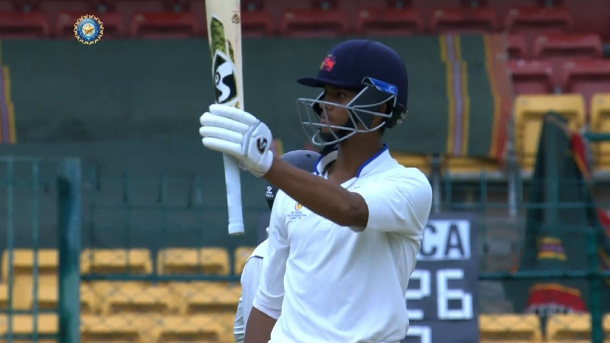 Yashasvi Jaiswal scored 78 in the 1st innings of the final ranji trophy